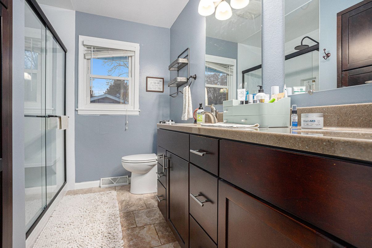 Bathroom, Glass Shower, Interior