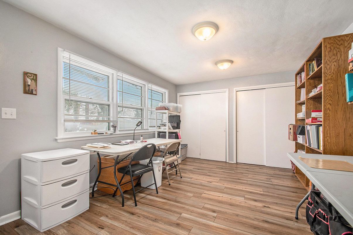 Home Office, Interior, Wood Texture Flooring