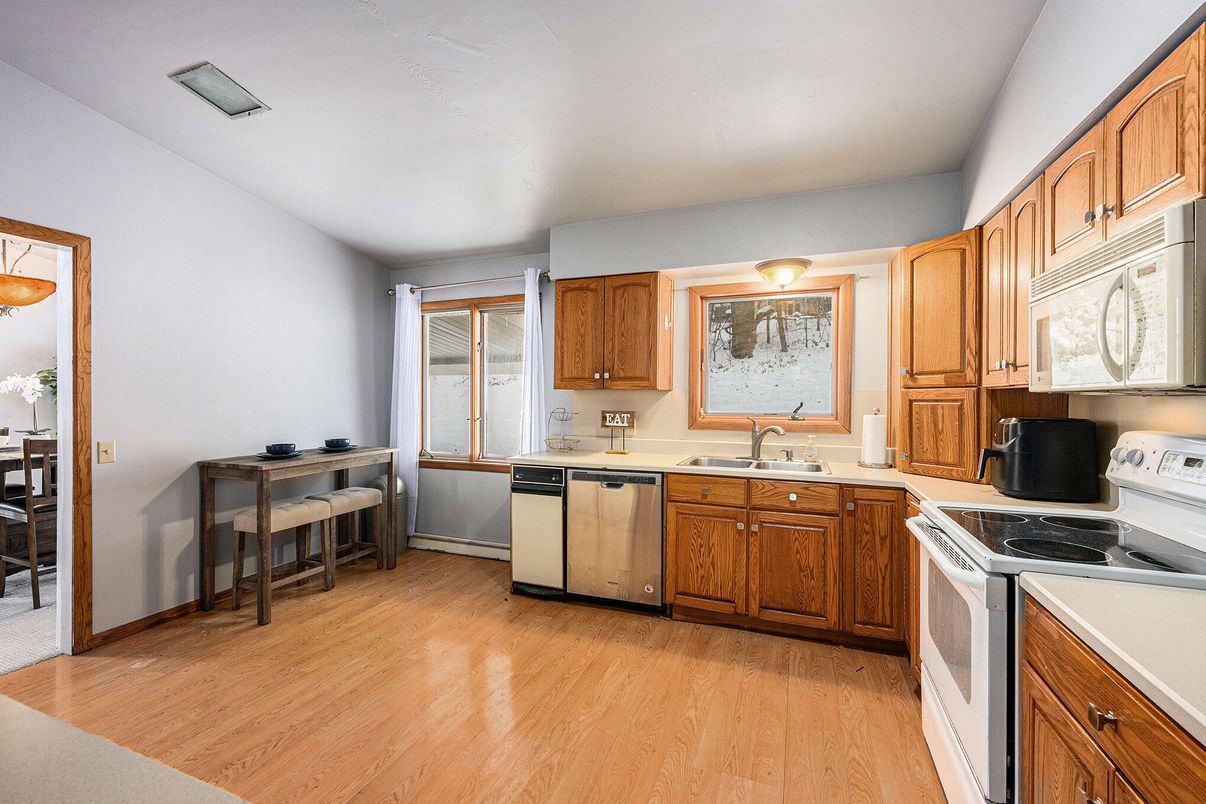 Dining room, Interior, Kitchen, Wood Texture Flooring