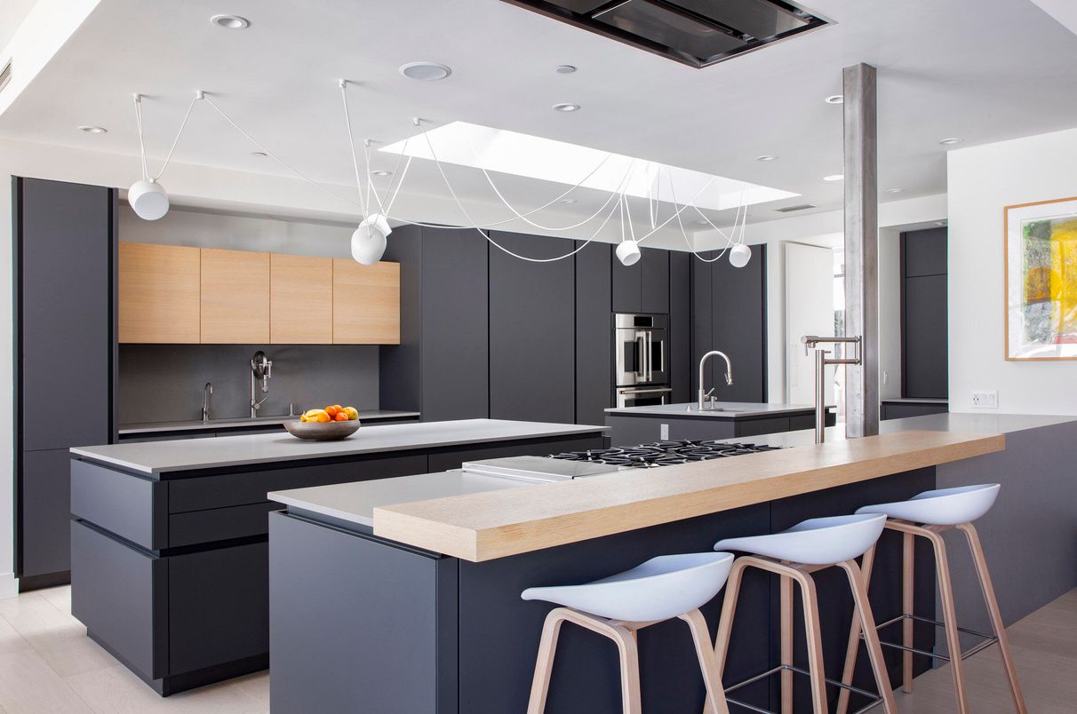 Interior, Kitchen, Pendant Lights, Recessed Lighting
