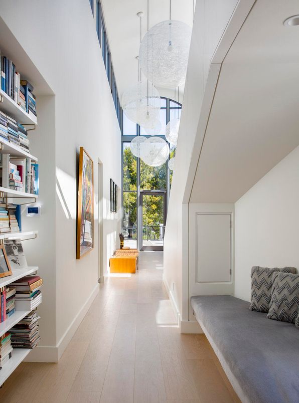 Interior, Pendant Lights, Wood Texture Flooring