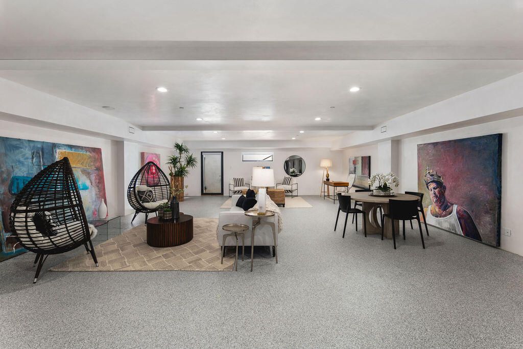 Dining room, Interior, Living room, Recessed Lighting