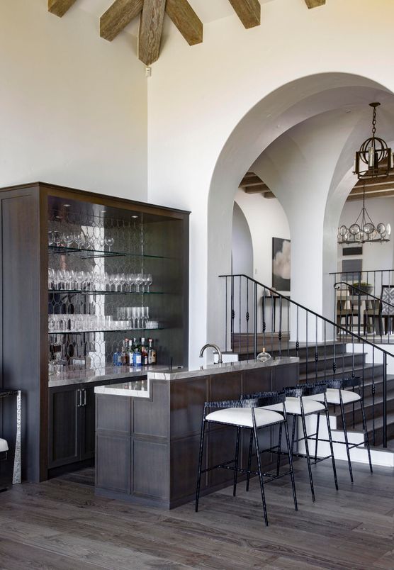 Interior, Wooden Beams, Wood Texture Flooring