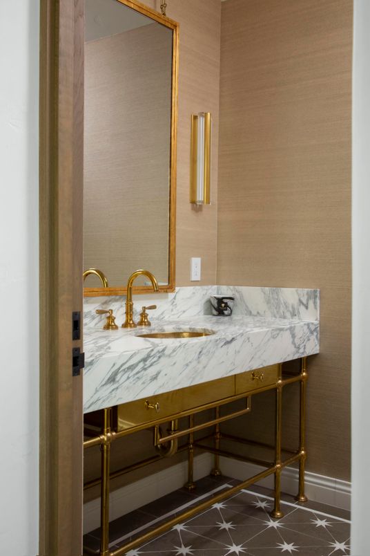 Bathroom, Interior, Marble Walls