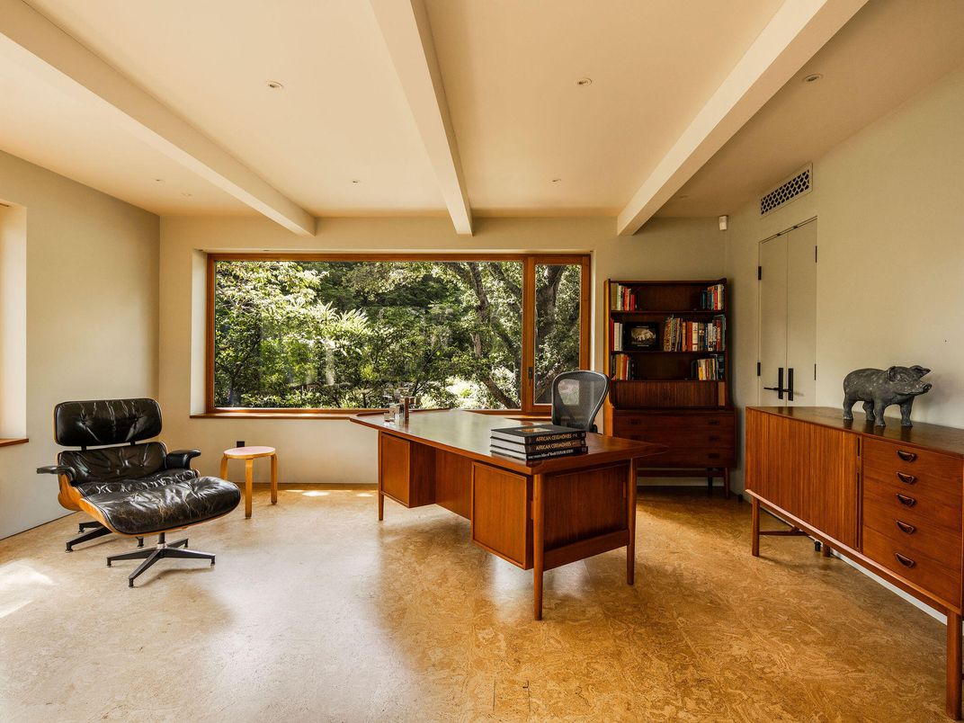 Home Office, Interior, Recessed Lighting