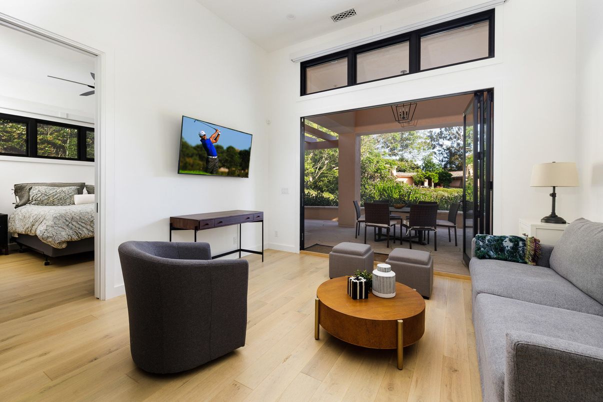 Bedroom, Dining room, Interior, Wood Texture Flooring