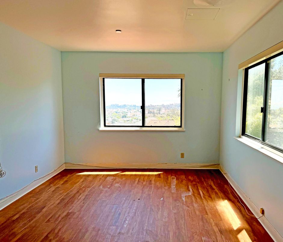 Empty room, Interior, Wood Texture Flooring