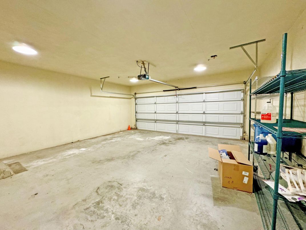 Garage, Interior, Recessed Lighting
