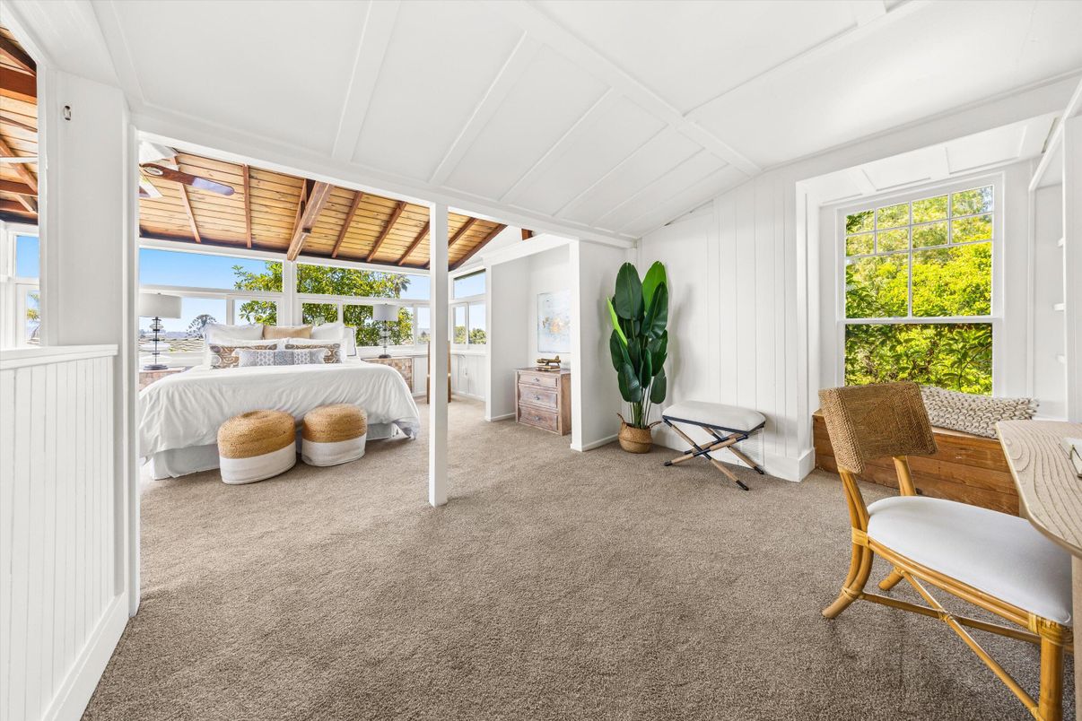 Bedroom, Interior, Wooden Ceilings