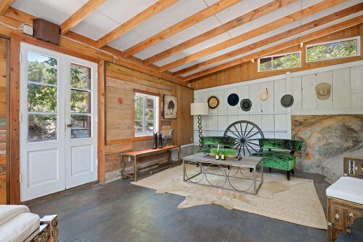 Interior, Living room, Wooden Beams, Wood Texture Flooring, Wooden Walls