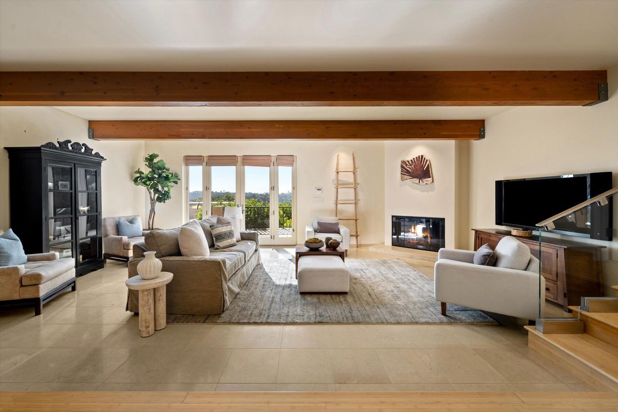 Fireplace, Interior, Living room, Wooden Beams