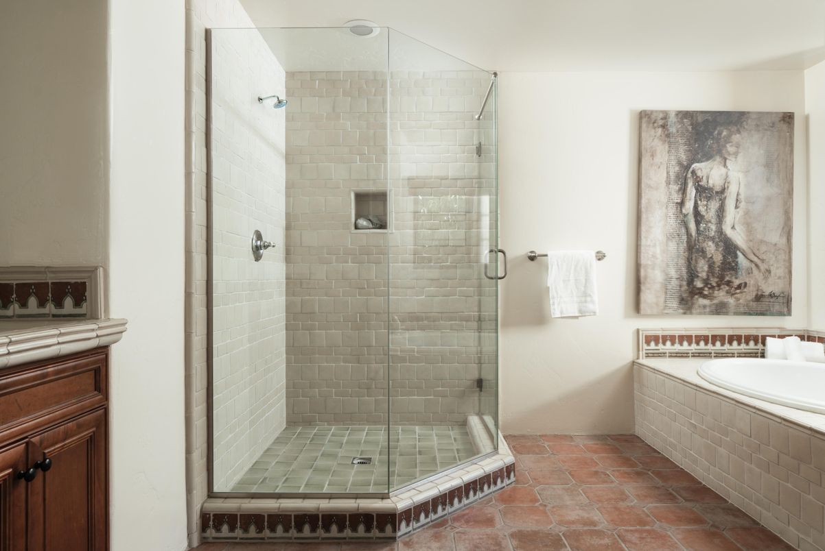 Bathroom, Glass Shower, Interior