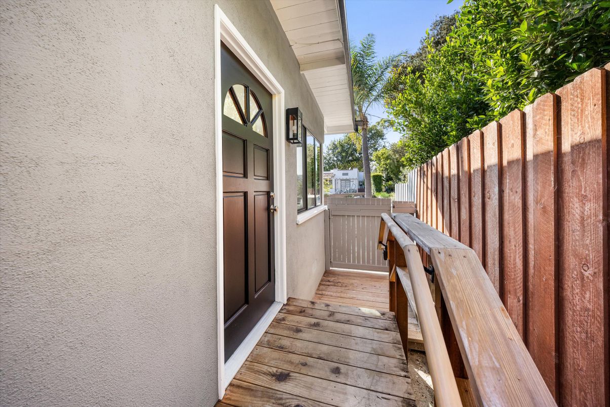 Exterior, Wood Texture Flooring
