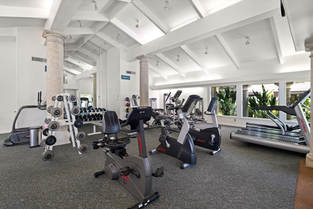 Fitness Equipment, Gym, Interior
