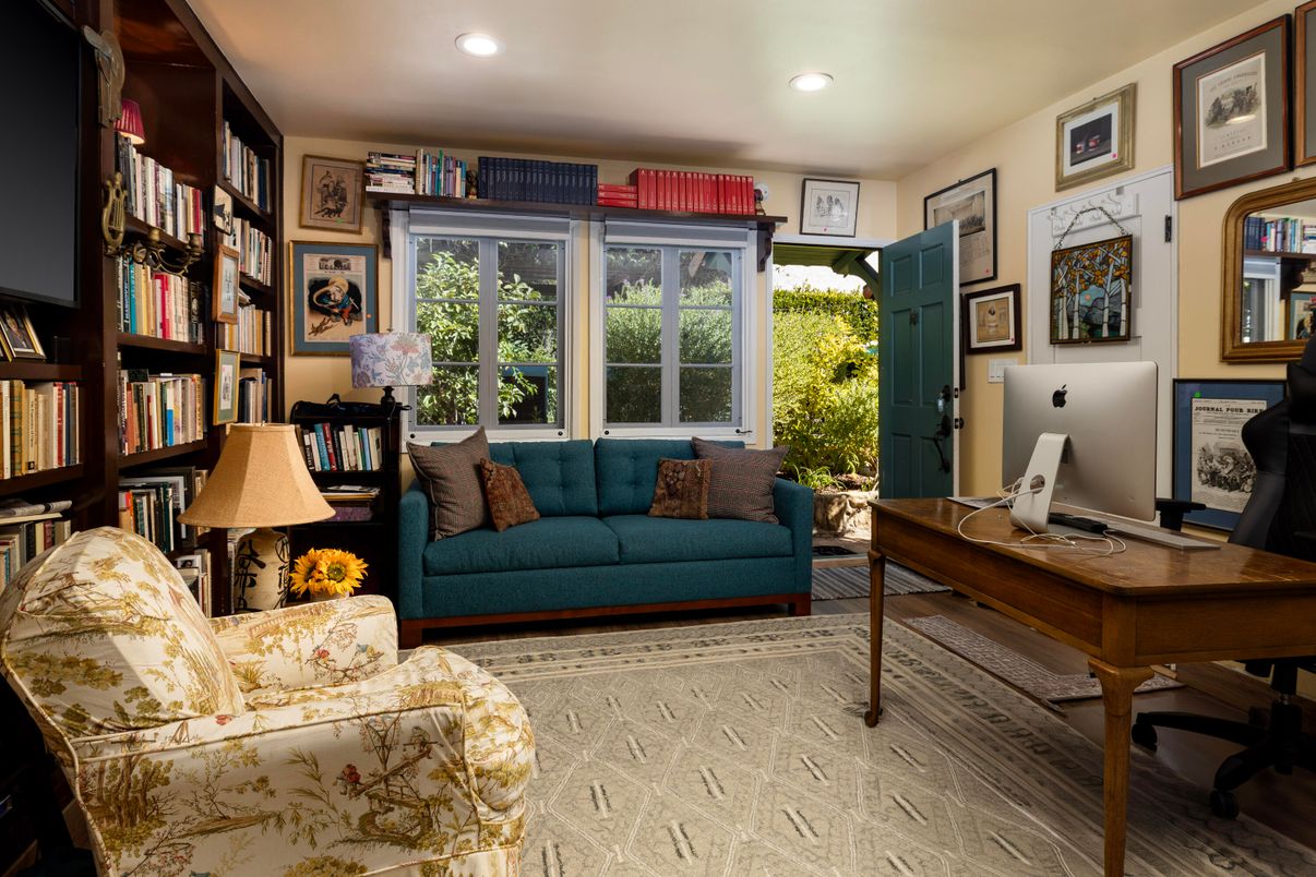 Home Office, Interior, Recessed Lighting