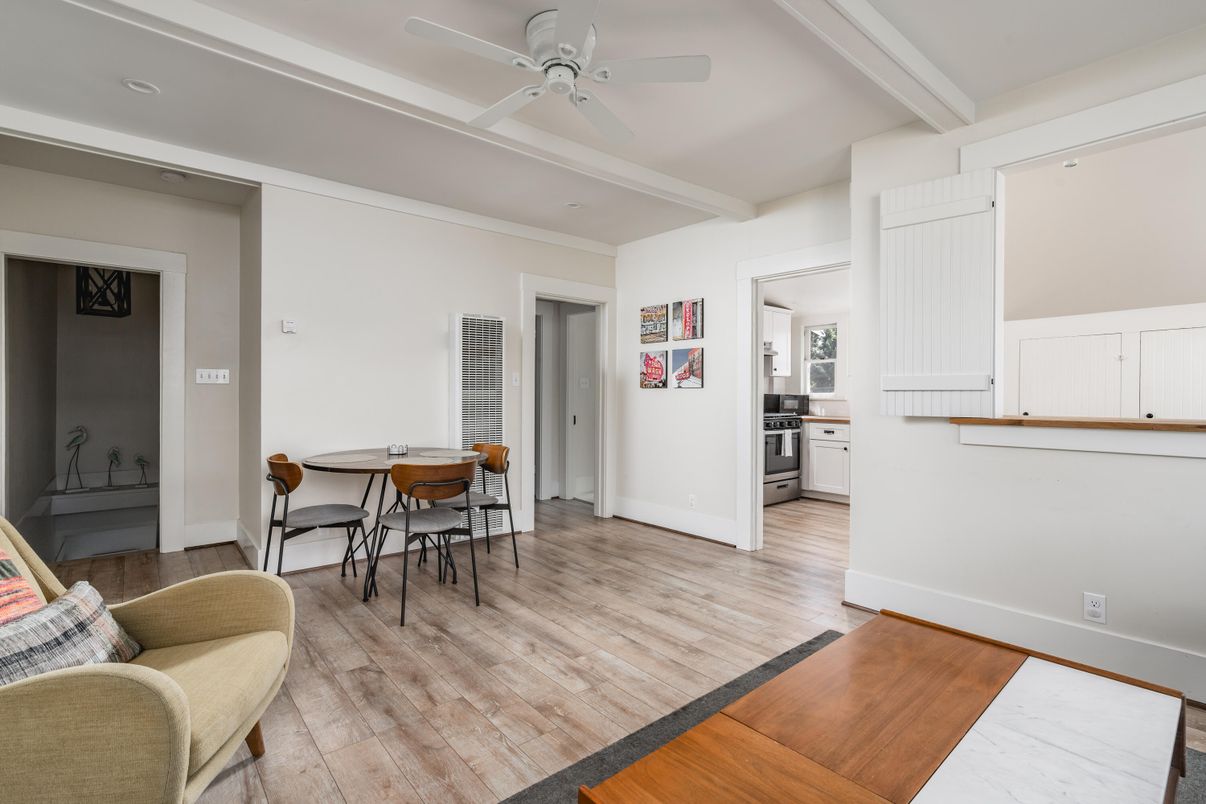 Dining room, Interior, Kitchen, Wood Texture Flooring