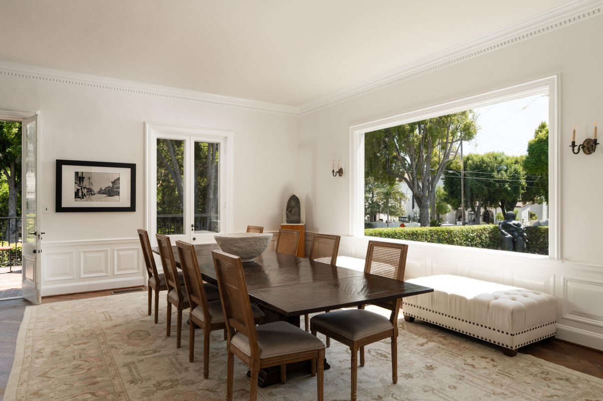 Dining room, Interior, Wood Texture Flooring