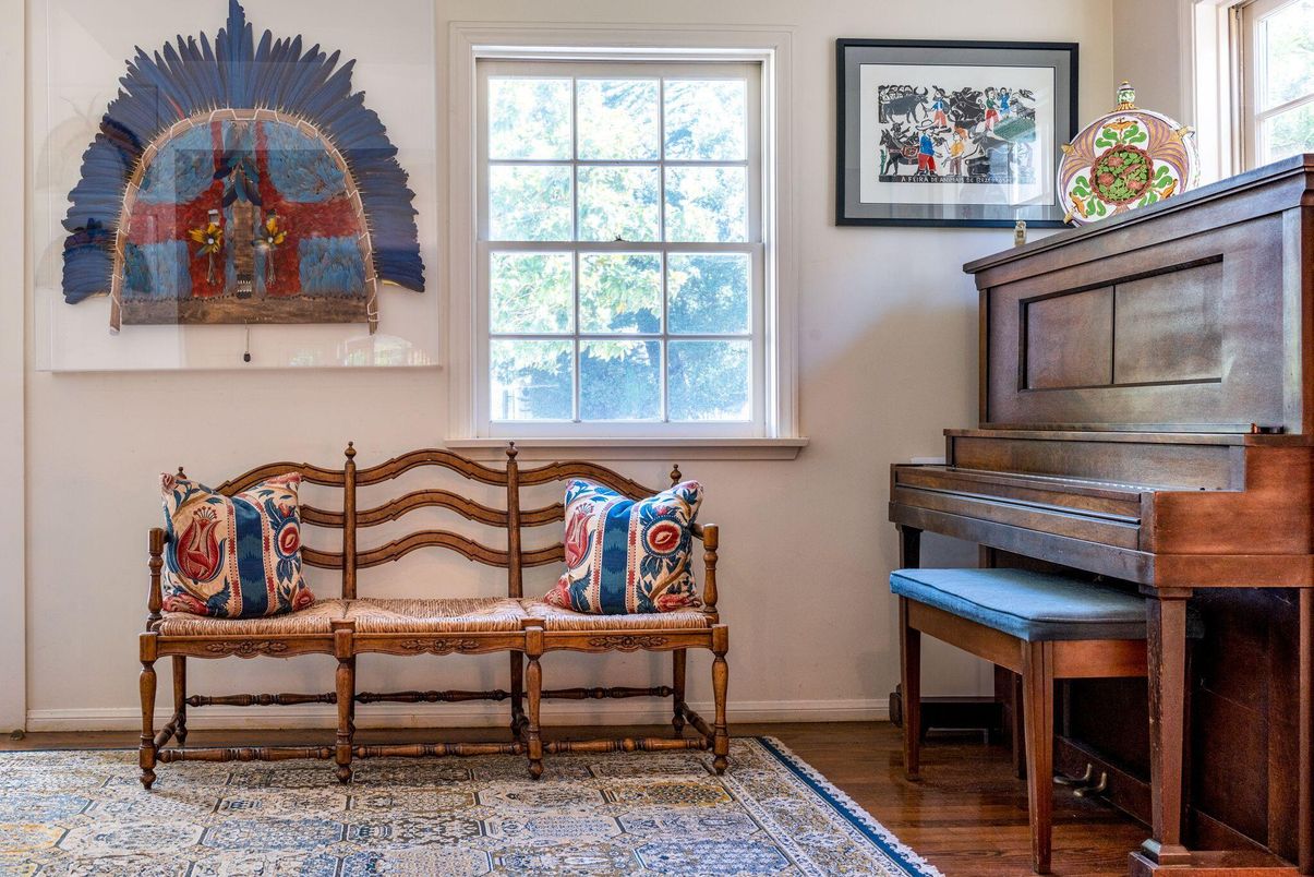 Interior, Piano, Wood Texture Flooring