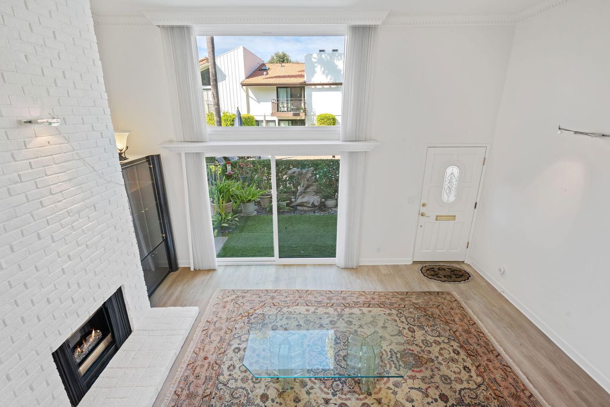 Fireplace, Interior, Stone Walls, Wood Texture Flooring
