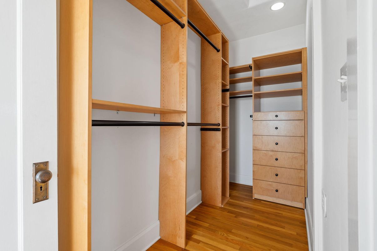Interior, Recessed Lighting, Walk-in Closets, Wood Texture Flooring