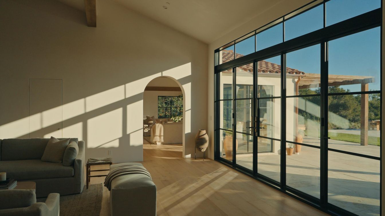 Interior, Sun Room, Wood Texture Flooring