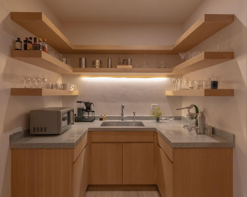 Interior, Kitchen, Tile Countertops