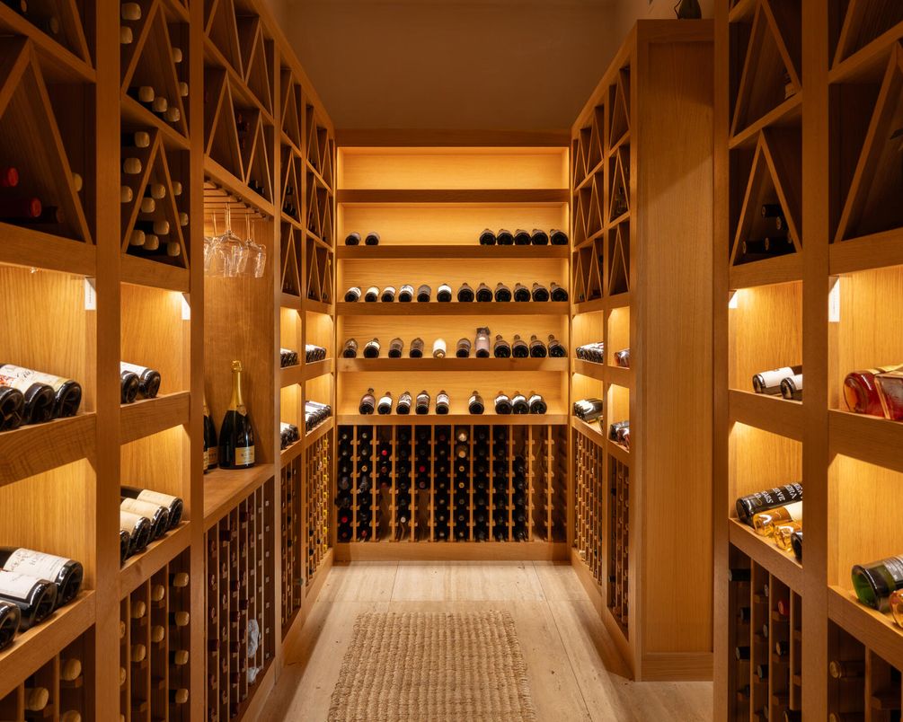 Interior, Wine Storage, Wood Texture Flooring