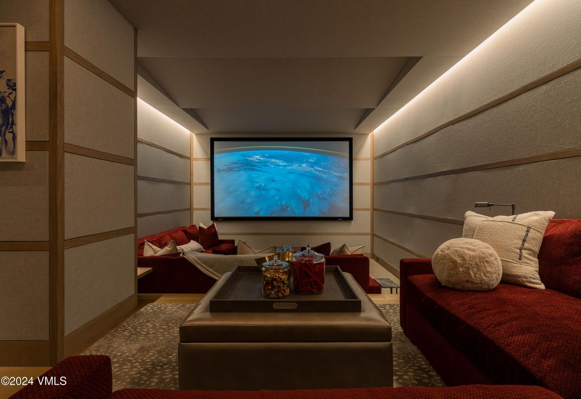 Interior, Projection Screen, Theatre Room