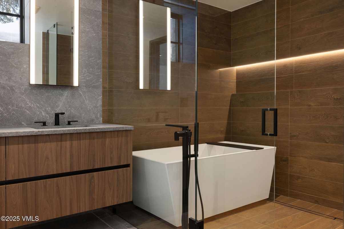 Bathroom, Glass Shower, Interior