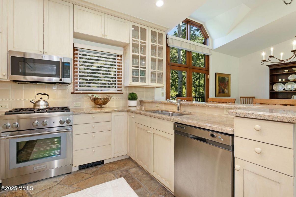 Interior, Kitchen, Recessed Lighting, Stainless Steel Appliances