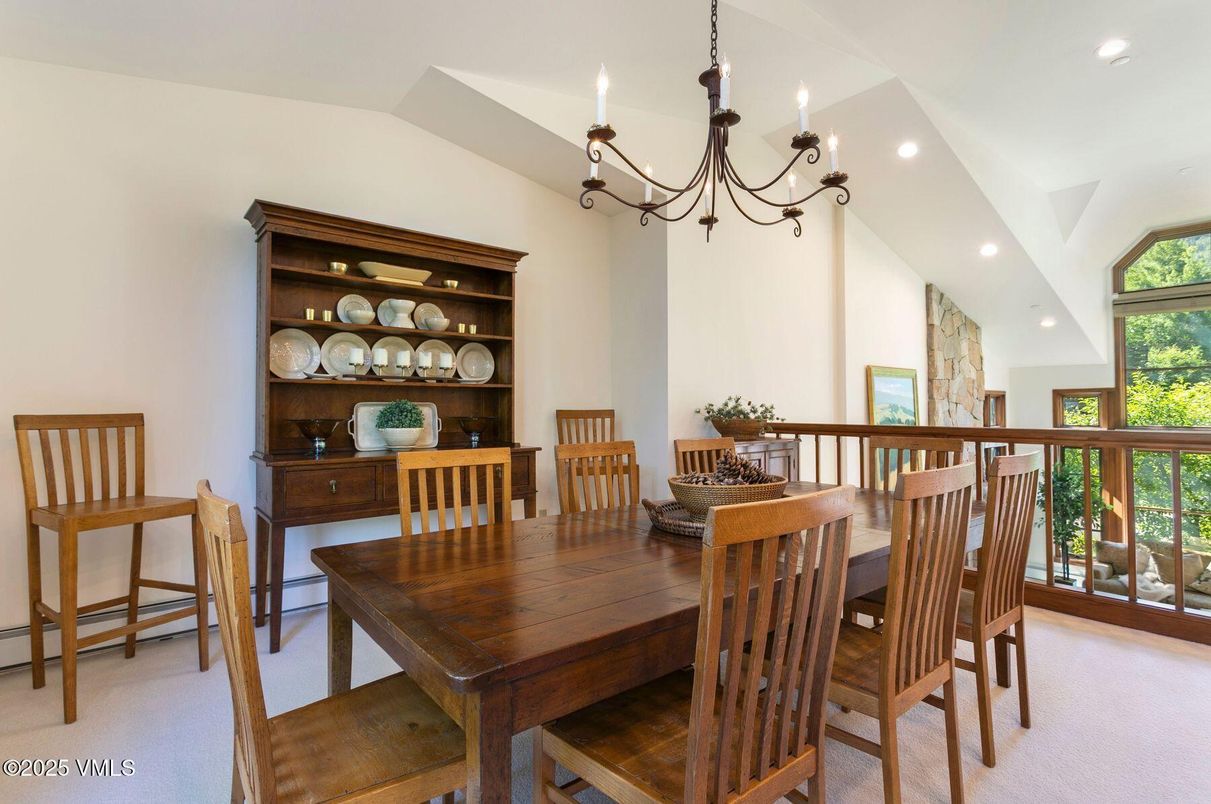 Chandelier, Dining room, Interior, Recessed Lighting