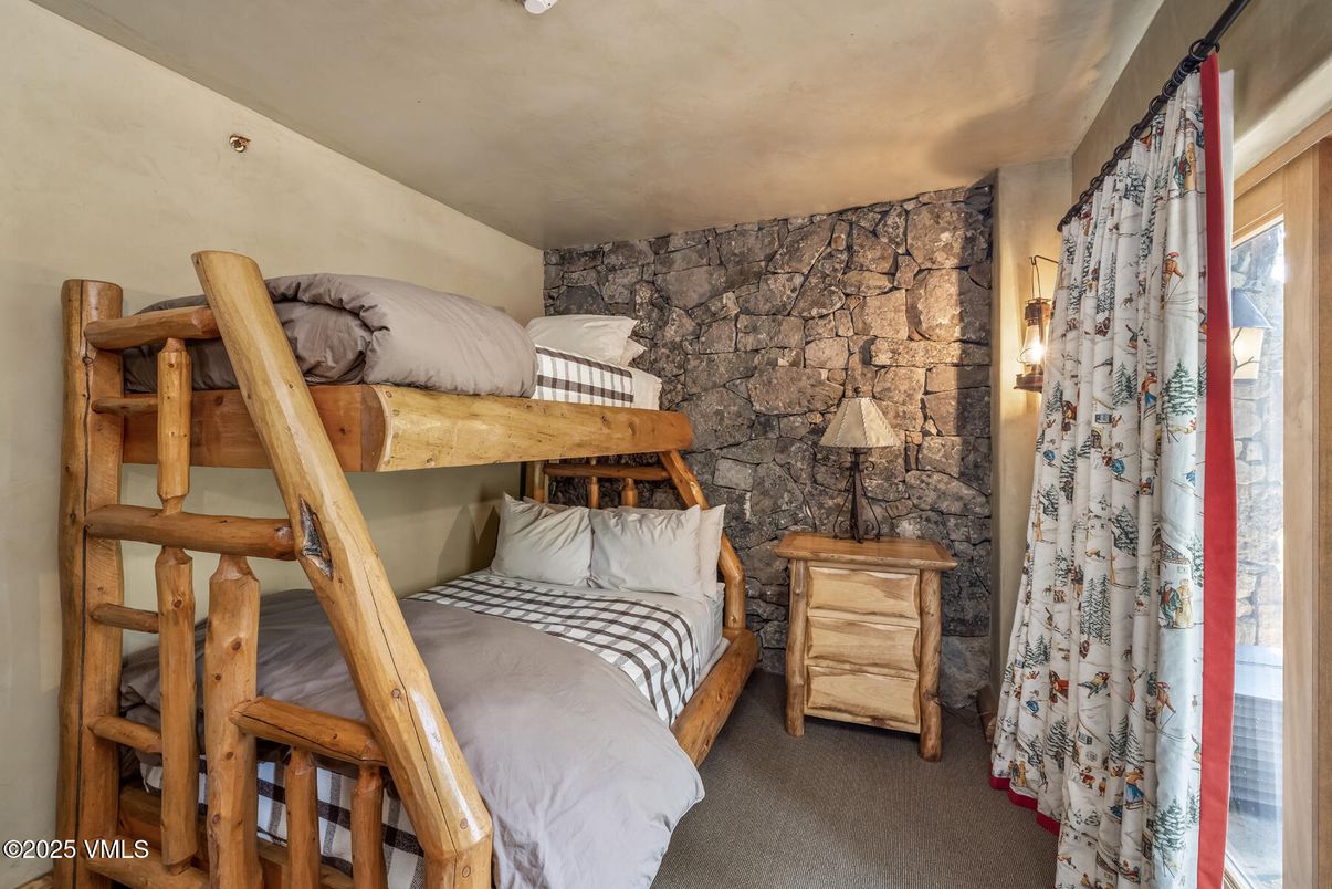Bedroom, Interior, Stone Walls