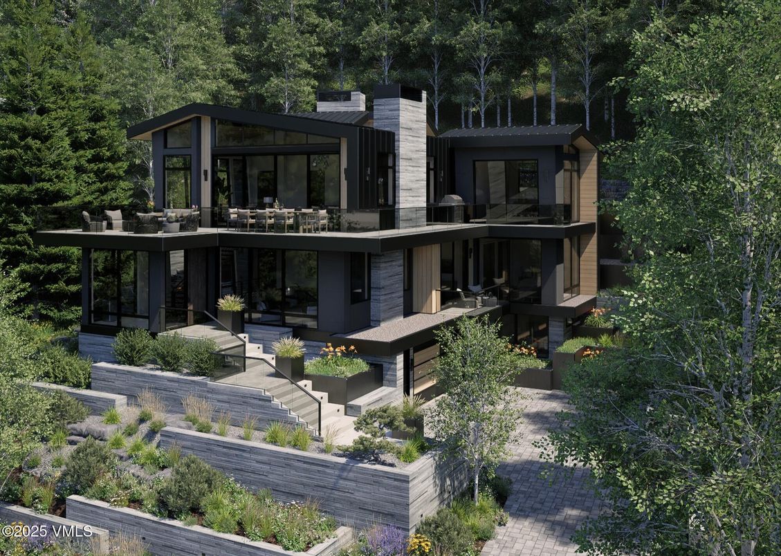 Exterior, Facade, Modern