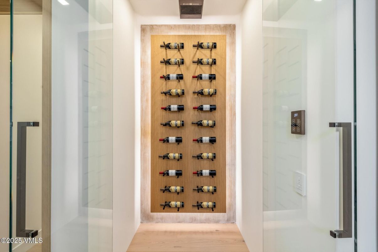 Interior, Marble Walls, Wine Storage, Wood Texture Flooring