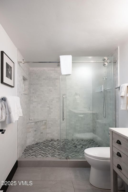 Bathroom, Glass Shower, Interior