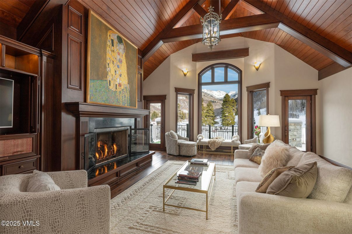 Fireplace, Interior, Living room, Wooden Beams, Wooden Ceilings, Wood Texture Flooring