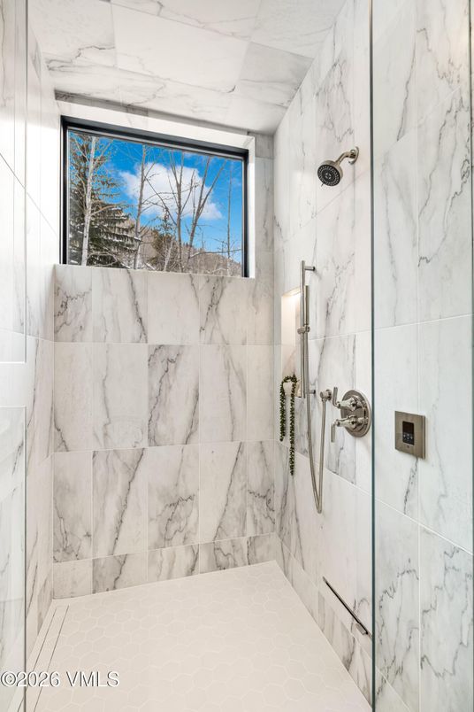 Bathroom, Interior, Marble Walls