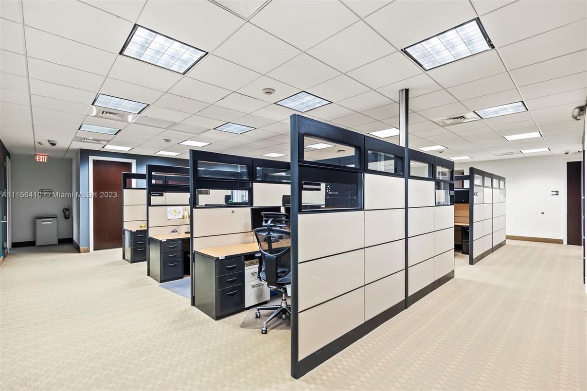 Home Office, Interior, Recessed Lighting