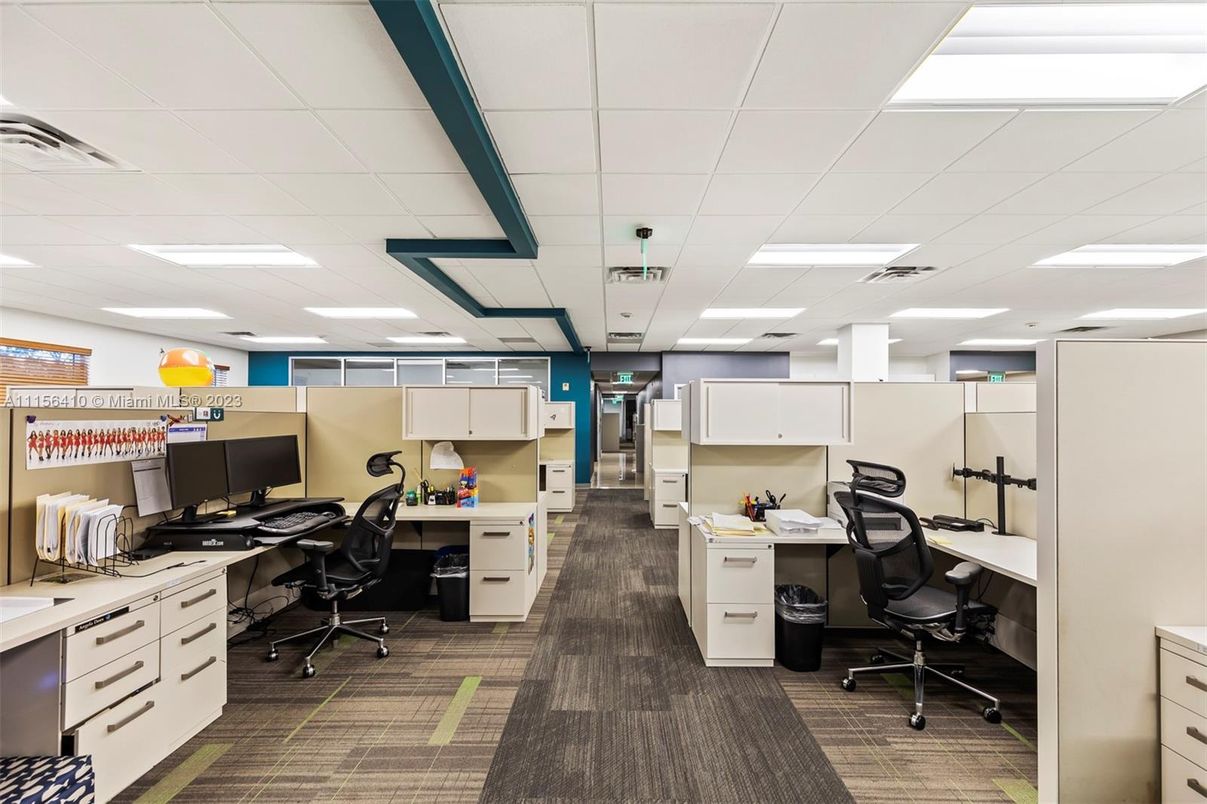 Home Office, Interior, Recessed Lighting