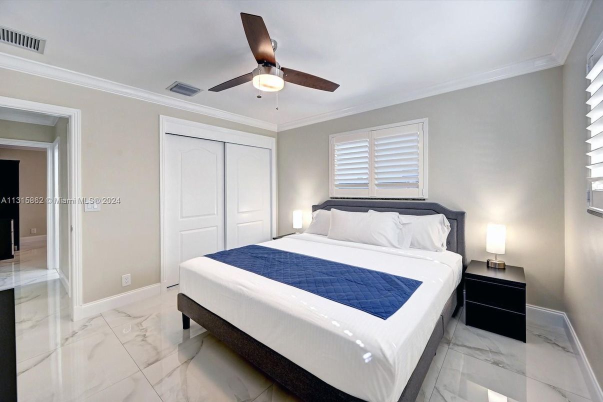 Bedroom, Interior, Marble