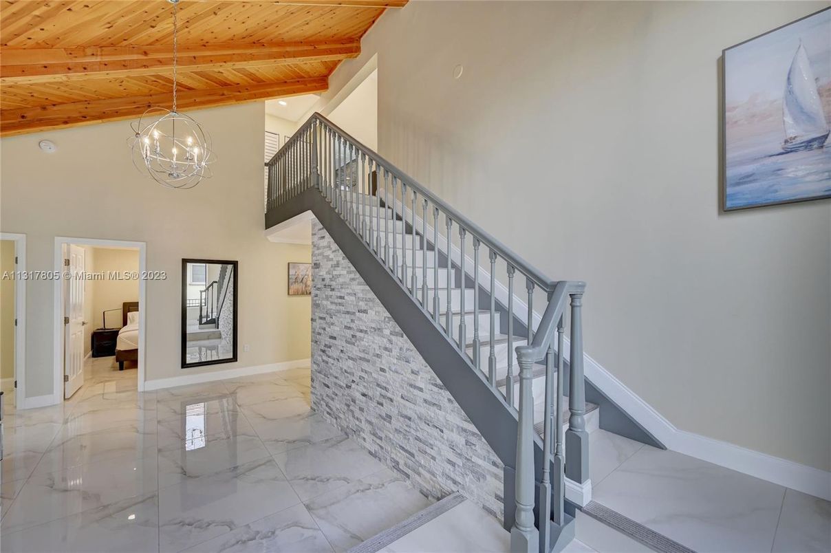 Interior, Marble, Pendant Lights, Wooden Beams, Wooden Ceilings