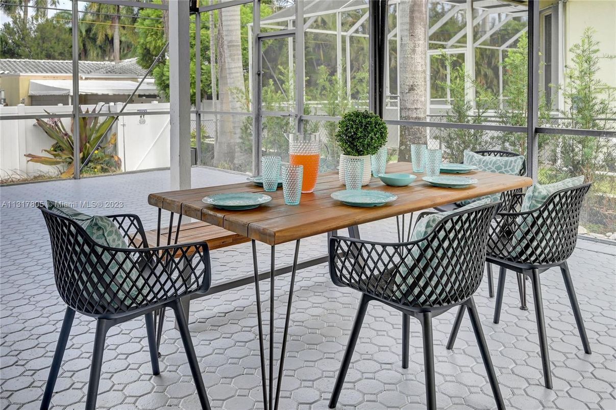 Dining room, Interior, Sun Room