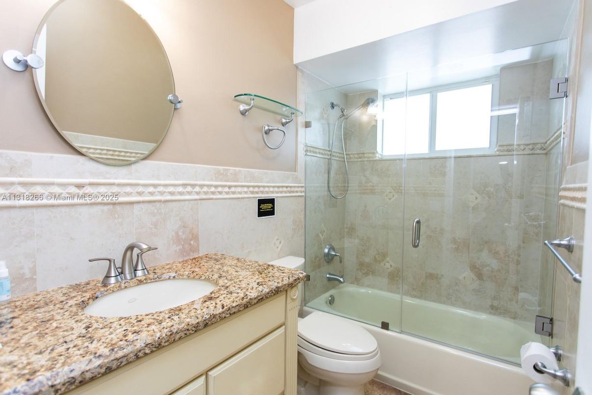 Bathroom, Glass Shower, Interior