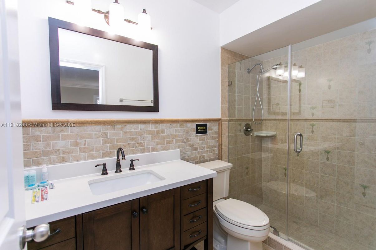 Bathroom, Glass Shower, Interior