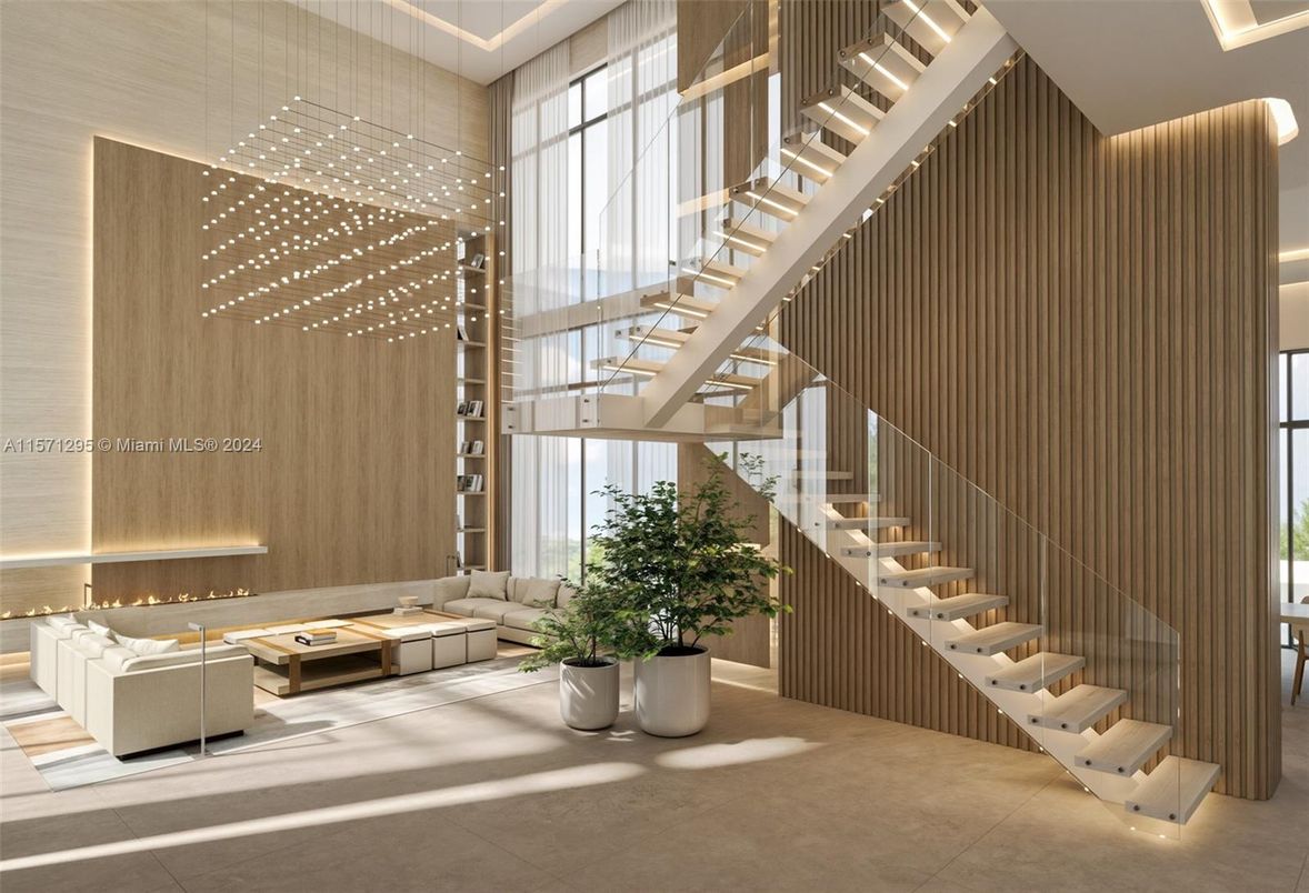 Interior, Living room, Pendant Lights