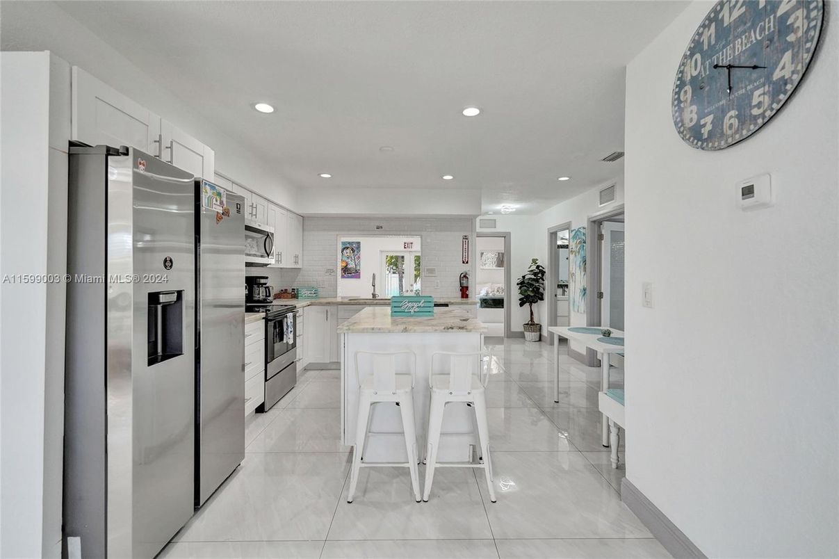 Interior, Kitchen, Recessed Lighting, Stainless Steel Appliances