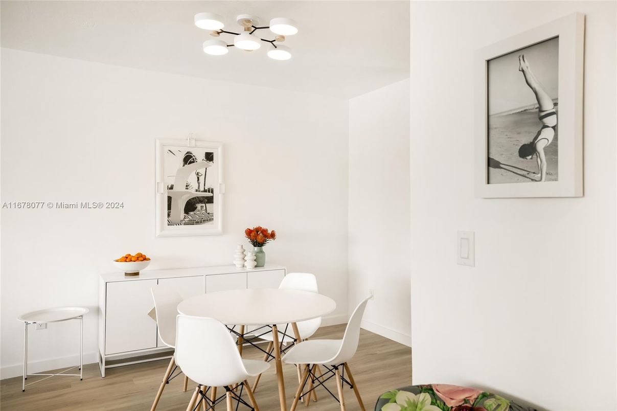 Dining room, Interior, Wood Texture Flooring