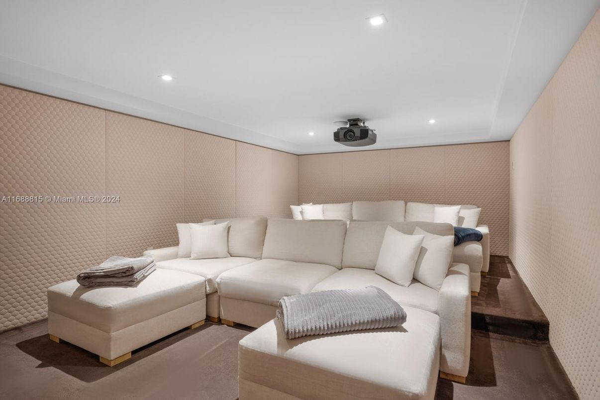 Interior, Recessed Lighting, Theatre Room