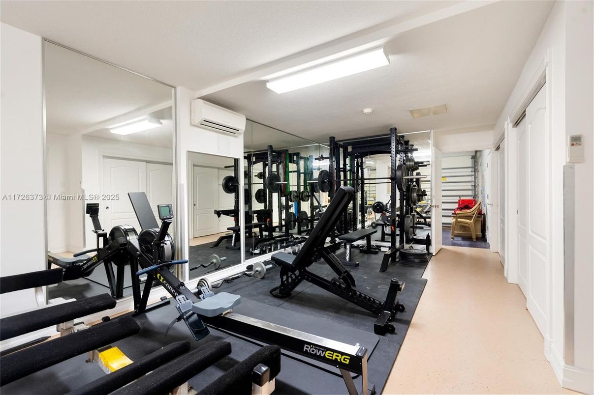 Fitness Equipment, Gym, Interior