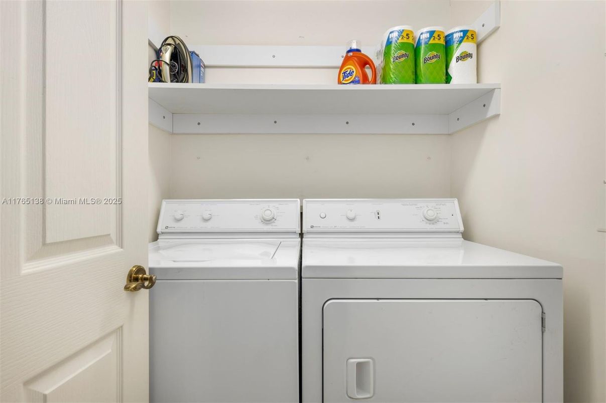 Interior, Utility Closets, Washer